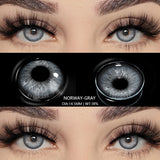 Fashion Colored Contact Lenses for Eyes Natural Gray Contact Blue Eyes Lenses Gray Contacts Yearly Green Pupils 1pair