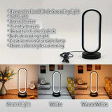 1pc USB-Powered LED Night Light-10 levels Adjustable Brightness,3 type Lighting Circular Desk Lamp For Bedroom,Living Room,Study