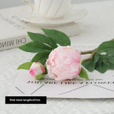 1Pc Artificial Flowers Bouquet Beautiful Silk Peony Wedding Home Table Decor Arrange Fake Plants Valentine's Day Present Cheap