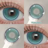 2pcs/pair New Cosplay Contact Lenses for Eyes Makeup Pupils Cosmetics Blue Eye Color Lenses for Myopia Lens 14.2/14.5mm