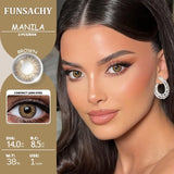 1 Pair Blue Color Contact Lenses for Eyes Natural Gray Contact Lenses Beautiful Pupils for Eyes Women Cosmetic Yearly