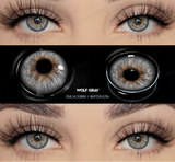 1 Pair Colored Contact Lenses Blue Eye Contact  Fashion Blue Lenses Green Lenses Colored YearlyPupils Fast Shipping