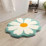 Creative Cute Bath Mat Shell/flower/Halloween Pumpkin/frog Shape Bathroom Decorative Area Rugs Water Absorbent Anti-slip Mats