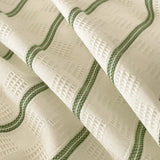 60S Striped Pure Cotton Bedding Sets High-End Japanese Jacquard Quilt Cover Kit Skin-Friendly Home Textiles for Single Double