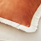 45x45CM Chenille Fresh Throw Pillow Cover Soft Comfortable Stamping Waist Cushion Cover Decor Home Decorative Pillowcase