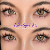 1 Pair Breeze & Chagall Series Colored Contact Lenses Natural Brown Pupils Eyes Contact lenses Gray Soft Contacts 14.20mm