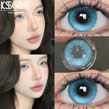 1 Pair HOt Product Color Contact Lenses  Eyes Halloween High Quality Contact Lenses Purple Green Lense