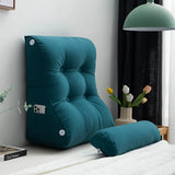 Comfortable Large Backrest for Reading and Watching TV Shows Waist Protection Headboard Soft Bag Cushion Sofa Bed Backrests