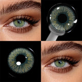 Eye Eyes Color Contacts Colored Contact Lenses Lens Small Pupil Daily Beauty Black Blue Brown 2Pcs 6 Months Half Year