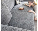 Boho Jacquard sofa cover for living room Adjustable elastic sofa covers for armchairs non-slip slipcovers thick Home couch cover
