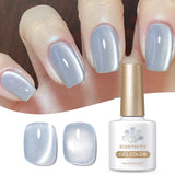 10ml Green Wormhole Cat Magnetic Gel Nail Polish 9D Glitter Soak Off UV LED Nail Art Varnish Manicure DIY At Home