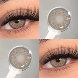 2Pcs Colored Contact Lenses with Prescription Brown Lens Health & beauty Blue Natural Soft Contact Lens Fast Shipping