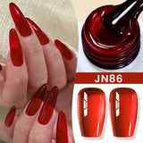 BORN PRETTY 10ml Black Glass Cat Magnetic Gel Nail Polish Ultra Shine Gold Silver Glitter Soak Off UV LED Gel Nail Art Varnish