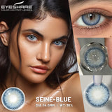 1 Pair Natural Colored Contact Lenses for Eyes Gray Eye Lens Fashion Blue Lenses Cosmetic Brown Eyes Contacts Yearly