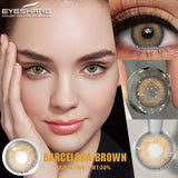 1 Pair Color Contact Lenses for Eyes Color Eye Lens Blue Eye Lenses Brown Lenses Gray Pupils Lens Yearly Green Contacts