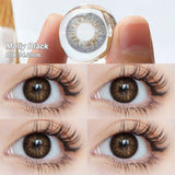 1 Pair Colored Contact Lenses Beautiful Pupil Color Circle Lens Green Iris Yearly Natural Fast Shipping High Quality