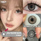 1pair Myopia Colored Contact Lenses For Eyes with Degree Fashion Natural Brown Lens Green Beauty Pupil High Quality Lens