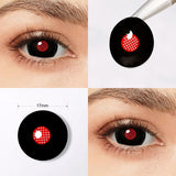 17MM Color Halloween Contact Lenses For Eye Green Cat‘s Eye Red Blue Lenses Cosplay Contact Lenses Eyes Beauty Makeup