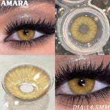 1 pair softlense brown color contact lenses for eyes gray lenses blue lenses eye makeup Beauty Contacts