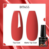 7ml Rubber Base Nail Gel Polish Nude Milky White DIY Nail Art Soak Off Gel Polish Semi Permanent Painting UV Vernis