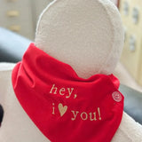 Ikeehome  Red Valentine's Day throw pillow wedding room arrangement humanoid doll doll living room bed pillow pad for girls gift