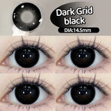 1 Pair Purple Beauty Colored contact lenses For Eyes Halloween Makeup Lens Pupils Fashion Big Eye Lenses Myopia Lenses