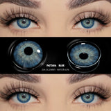 0~-6.00 Myopia Lenses 1 Pair Colored Contact Lenses with Degree Natural Eye Contact Prescription Lens Fashion Lenses