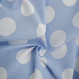 Polka Dot Bedding Set With Pillowcases For Korean Blue Duvet Cover Bed Sheet Set Teen Girls Women Cozy Bedroom Decor Queen Size