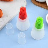 Comes with Oil Brush Leak Proof Oil Control Silicone Oil Bottle Brush Baking Barbecue Brush Outdoor Barbecue Pancake Brush New