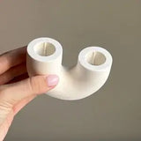 Nortic Double Candlestick Holder Modern Wedding Table Decor Candle Holder Home Wedding Decor Desktop Ornament Best Gift