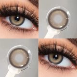 2PCS Brown Colorld Contact Lenses for Eyes Blue Myopia Lenses Beauty Pupils Korean Lenses Fashion Contacts Yearly Use
