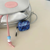 Simple and cute Blue Marble Suitable For AirPods 3 2 1 Pro2 Pro Film Soft Case Headphone Cover Protective Cover
