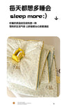 Washed Cotton Printed Summer Quilt Air Conditioner Thin Quilt Machine Washable Lightweight Single Double Bedding Soft Breathable
