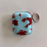 Cartoon Cute Amber Blue Clear Soft Earphone Case For AirPods 4nd Air Pods 3 Pro 2 With Keychain Fall Prevention Protective Cover