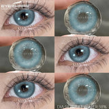 2Pcs Natural Color Contact Lenses for Eyes Korean Brown Lenses Beauty Fashion Gray Lense Blue Eye Lenses Pink Contacts