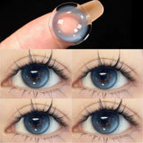 1 Pair Natural Contact Lenses for Eyes Myopia Prescription Fashion Eyes Round Soft Lens Student Color Cosmetics Fast Shipping