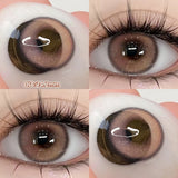 Blue Contact Lenses for Eyes Fashion Color Pupils Beauty Green Lenses Natural Eye Color Lenses for Myopia 1 Pair Cosplay