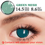 1Pair Anime Contact Lenses For Eyes Chainsaw Man Cosplay Makima Makeup Accessories Pupils Eye Contact Lens