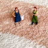 Affordable Luxury Retro Living Room Sofa and Coffee Table Carpet, Home, Balcony, Bathroom, Porch Rug, Irregular,  Cloakroom