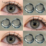 1Pair Colorcon Korean Contact Lenses for Eyes Brown Lenses Cosmetics Soft Contacts Lenses High Quality Natural Lenss