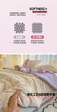 A-Class Summer Quilt Double Layer Non-Cotton Soft Air Conditioning Cooling Quilt Student Dormi Single Double Person Thin Quilt