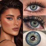 Complete Blue Colored Contact Lenses Collection | Natural Rimmed Blue Patterns | Perfect for Dating, Photoshoots