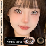1 Pair Cosplay Color Contact Lenses for Eyes Anime Red Lenses Pink Halloween Cosmetic Contact Yearly Purple Eye Lenses