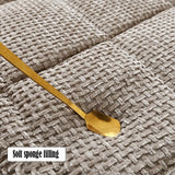 1PC Solid Color Thicken Sponge Bench Cushion Thickened Soft Long Bench Cushion Sofa Seat Mat Cushion for Available All Seasons