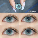2Pcs Best Selling Color Contact Lenses Nature Green Series Soft Lens EyeBeauty Pupil