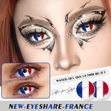 1 Pair Colored Contact Lenses Cosplay Colorful Contact Blue Eyes Contact Anime Red Lenses Halloween white Lenses