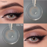 1Pair Color Contact Lenses For Eyes 14.5mm Natural Fashion  Blue Brown Lens Beauty Pupils Gray Lenses Contact Lenses