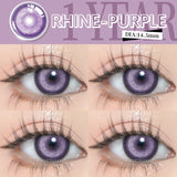 Helloween Hot Selling 2pcs Colored Contact Lenses Green Eye Lens Yearly Cosplay Blue Makeup cosplay Anime Accessories