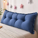 Bedhead Anti-collision Soft Cushion Nordic Style Double Large Backrest Can Be Dismantled and Washed Watching Drama Waist Support