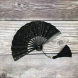 Blank Paper Fold Fan Red Folding Hand Held Fan Pink Mini  Japanese Foldable Fan for Kids DIY Wedding Decoration